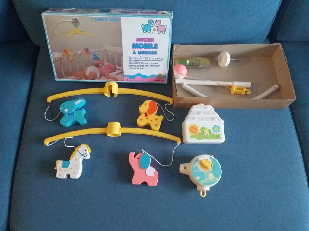 Mobile voor babybedje of box, Ophalen of Verzenden, Zo goed als nieuw