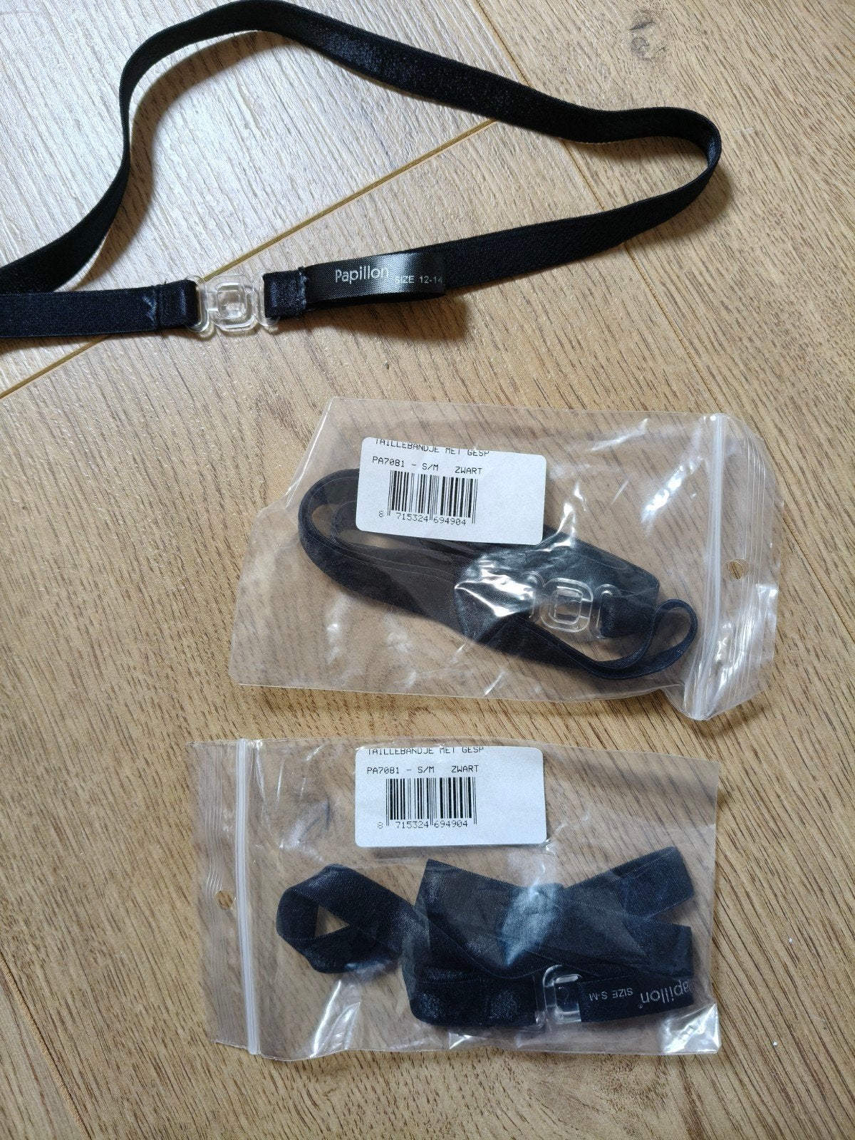 Papillon PA7081 Zwart Ballet Tailleband Jazz, Ophalen of Verzenden, Nieuw, Kleding