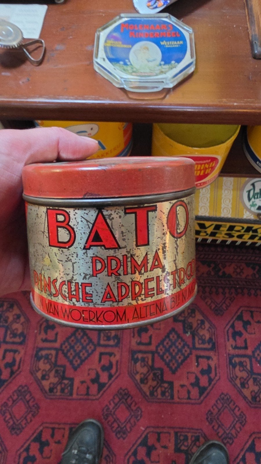 BATO Prima Rinsche Appelstroop Blik, Verzamelen, Blikken, Ophalen of Verzenden, Gebruikt, Overige