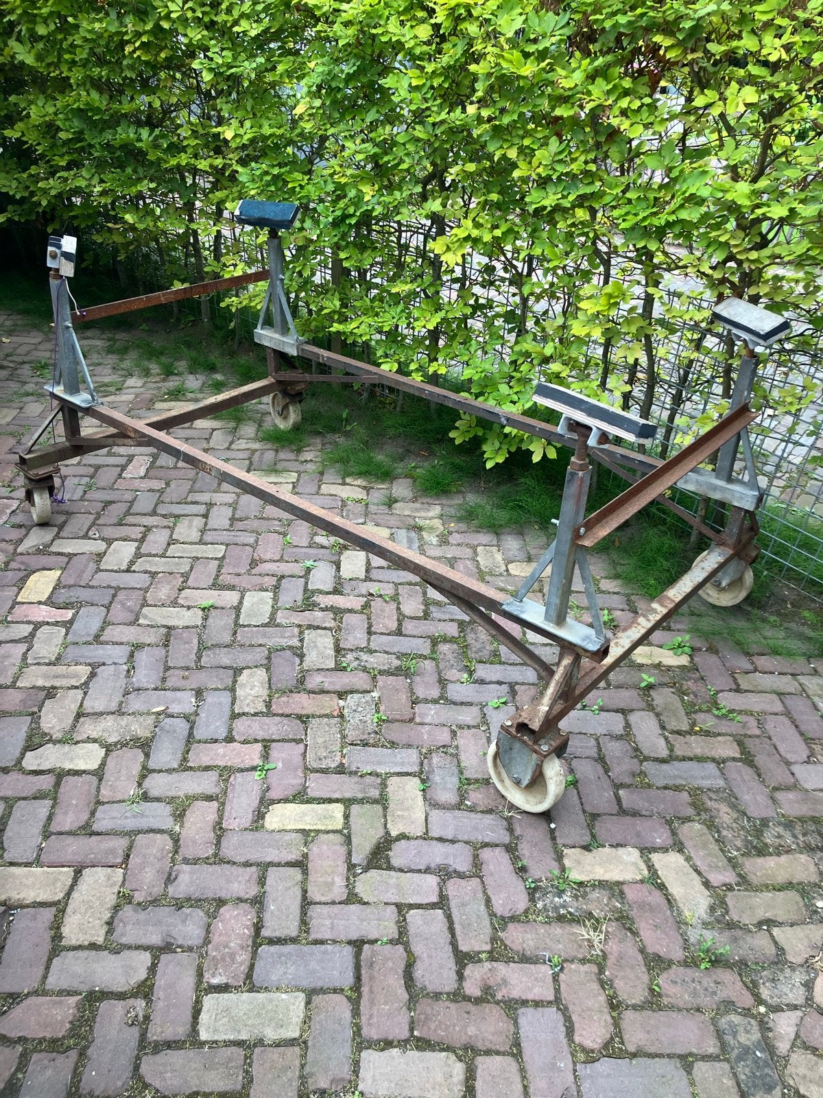 Stevige botenkar / bootbok op wielen, Watersport en Boten, Accessoires en Onderhoud, Ophalen, Gebruikt, Overige typen