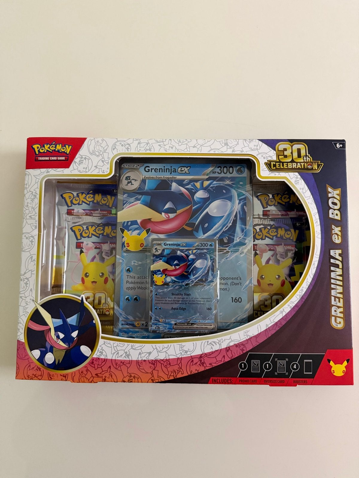 Pokémon Greninja EX Box 30th Celebration, Ophalen, Nieuw, Overige typen