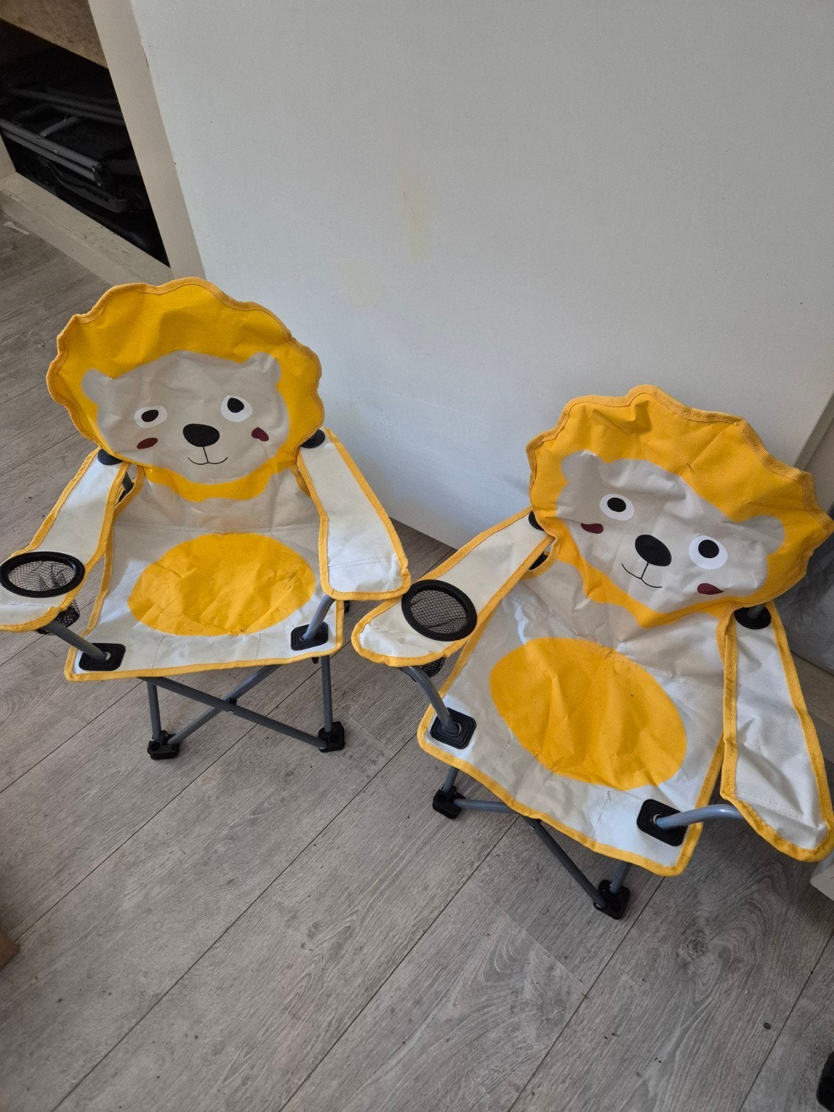 2x Kinderstoel Leeuw - Opvouwbaar, Ophalen, Gebruikt, Stoel