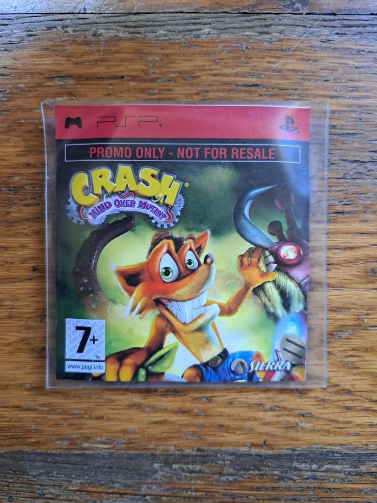 Verkocgt Crash Bandicoot PROMO Mind over Mutant, Spelcomputers en Games, Avontuur en Actie, 1 speler, Ophalen of Verzenden, Zo goed als nieuw