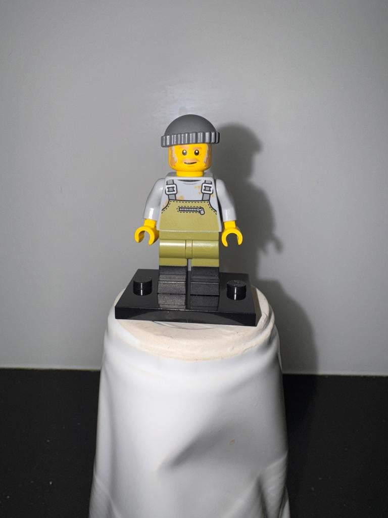 Lego minifig Idea031 Fisherman, Ophalen of Verzenden, Zo goed als nieuw