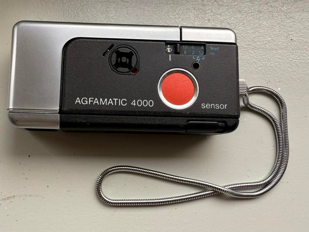 Vintage Agfamatic 4000 Pocket Sensor, Ophalen of Verzenden, Gebruikt, Gebruiksvoorwerp