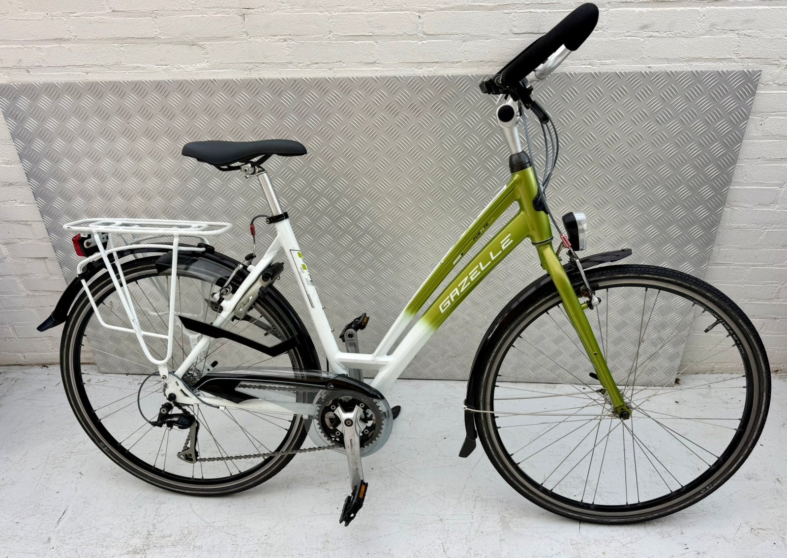 Gazelle Fuente Pure damesfiets 53cm Als nieuw, Ophalen, 28 inch, 53 tot 56 cm, Velgrem