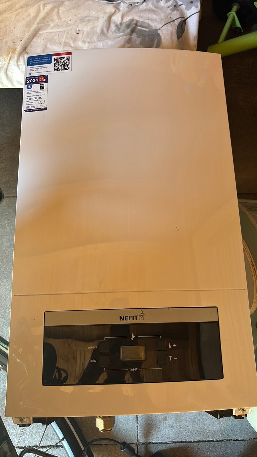 Te koop nefit proline next hrc 24/CW 4, Ophalen, 30 tot 80 cm, Gebruikt, Hoog rendement (Hr)