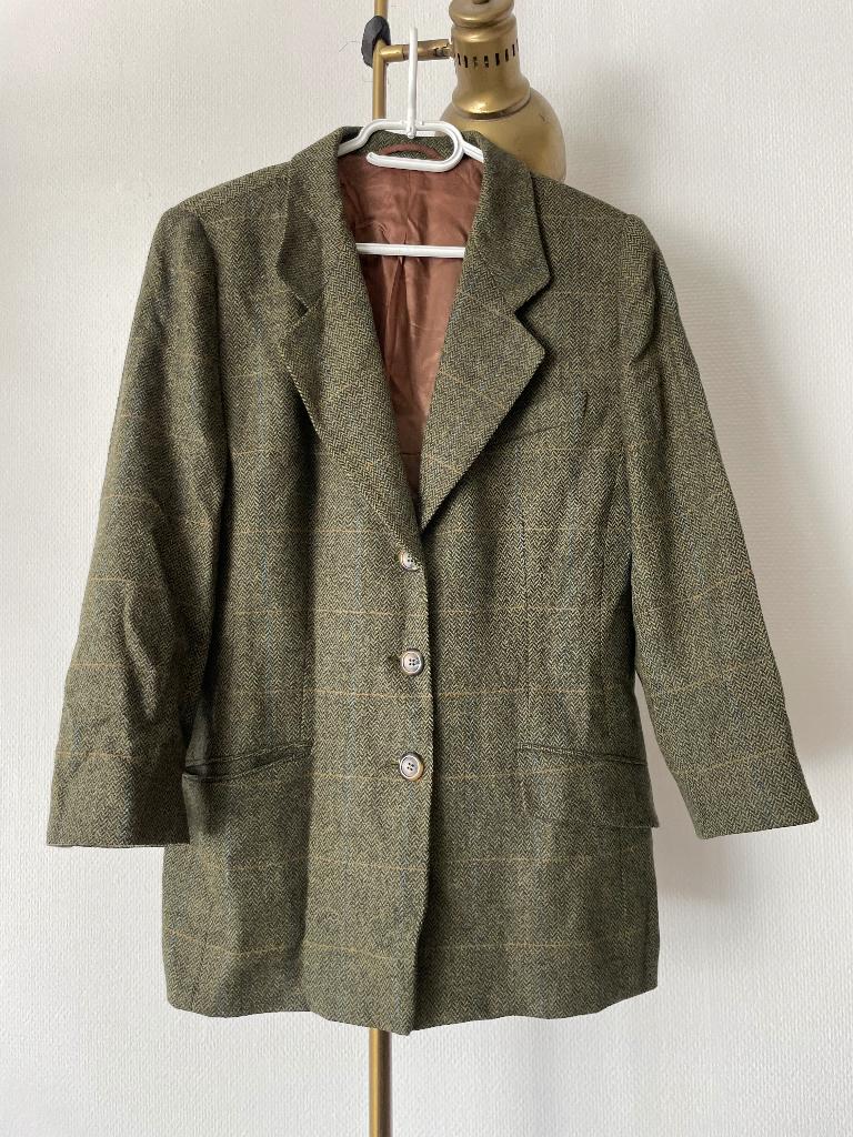 Vintage tussenjas 100% wol, Vittoria Veroni, Ophalen of Verzenden, Zo goed als nieuw, Maat 36 (S)