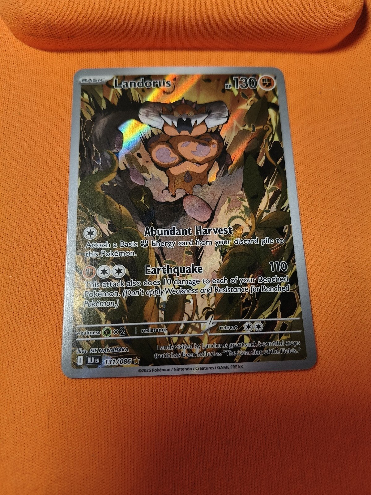 Landorus # 131 van Black Bolt, Hobby en Vrije tijd, Verzamelkaartspellen | Pokémon, Ophalen of Verzenden, Zo goed als nieuw