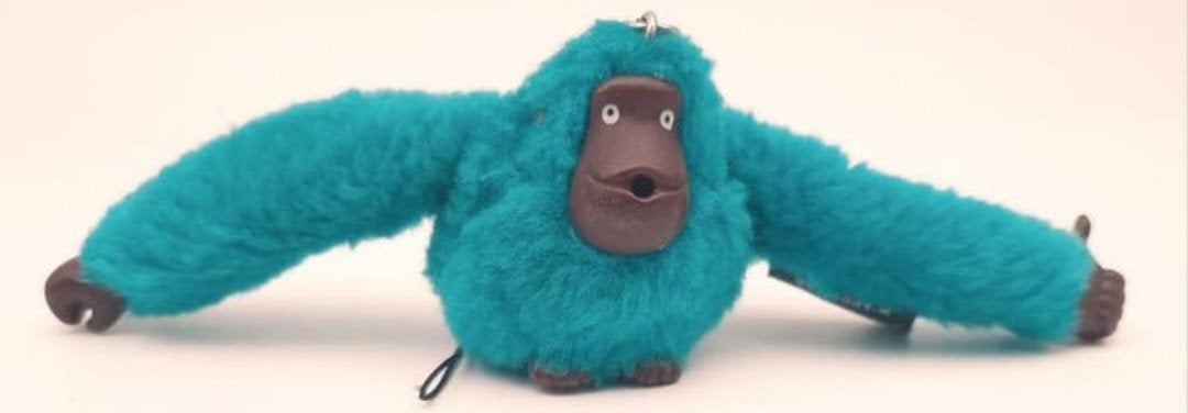 Kipling Blauw Aapje Jack hanger, Ophalen of Verzenden, Gebruikt