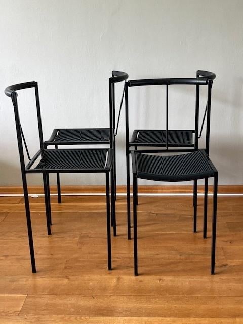 Zeus Noto Maurizio Peregalli Millepunte 6 stoelen, Huis en Inrichting, Ophalen, Zwart, Zeus Noto Maurizio Peregalli Millepunte