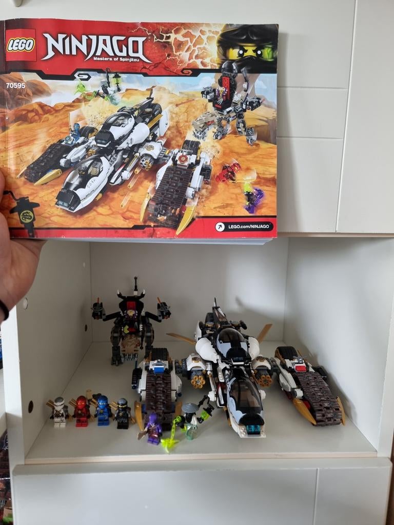 LEGO Ninjago Ultra Stealth Raider 70595, Kinderen en Baby's, Speelgoed | Duplo en Lego, Gebruikt, Lego, Complete set, Compleet