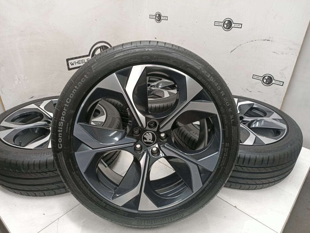 Orig Skoda Kodiaq 2 lichtmetaal velgen 20"inch 5x112, Ophalen, Nieuw, 20 inch, Banden en Velgen