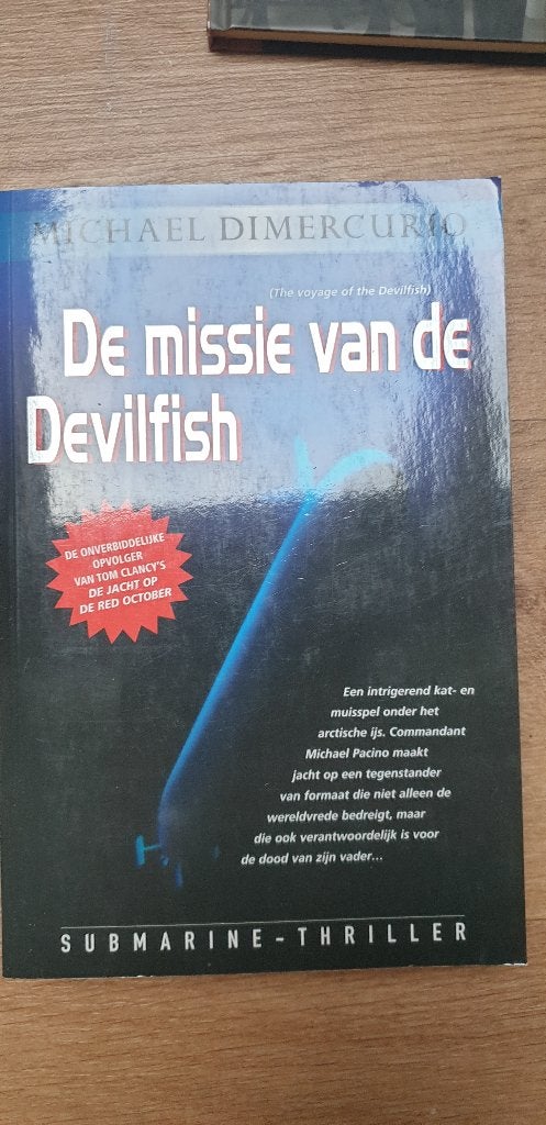 Michael Dimercurio De missie van devilfish, Boeken, Ophalen of Verzenden, Gelezen, Michael Dimercurio
