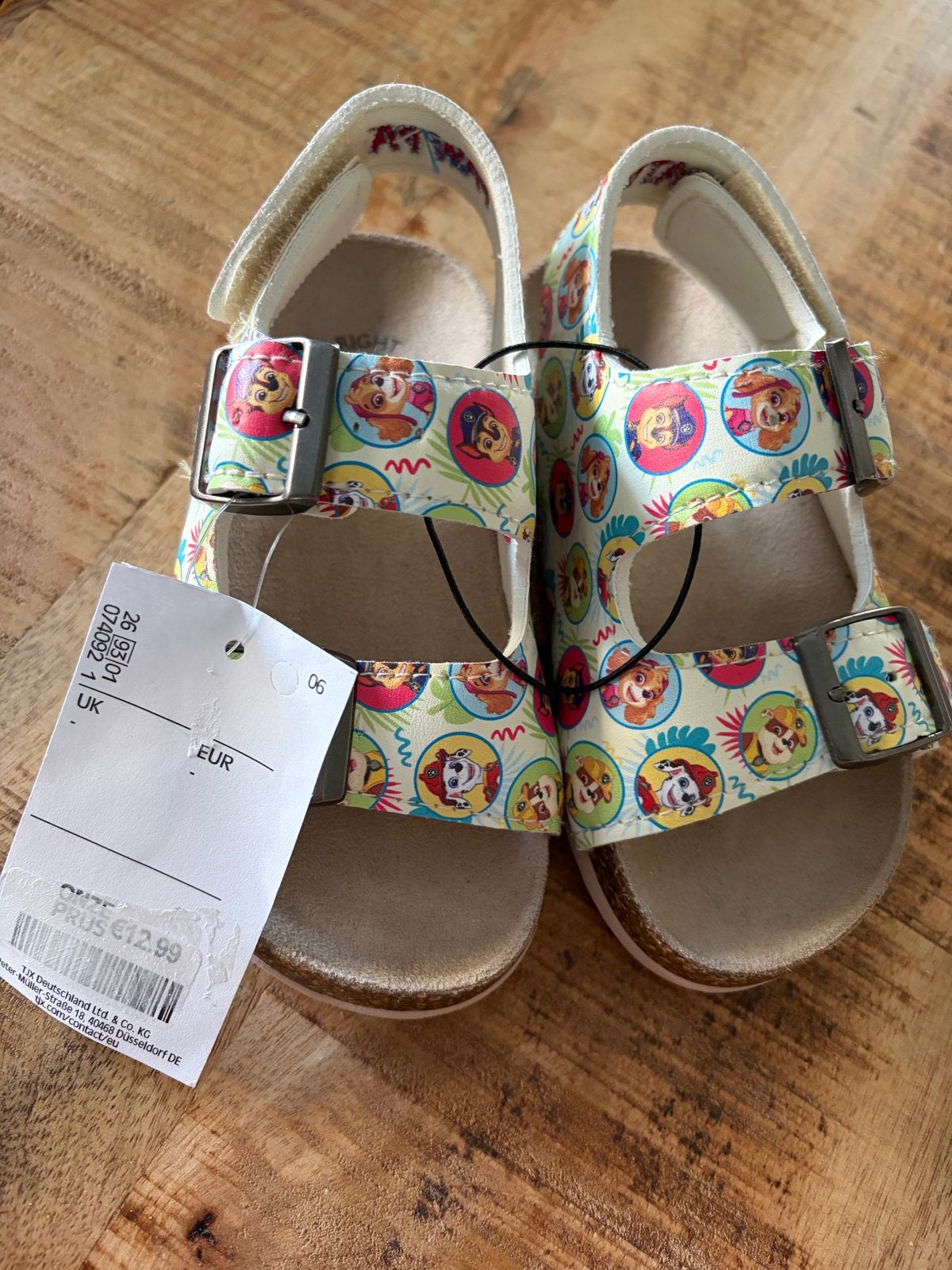 Nieuwe Paw Patrol openschoentjes meisjes maat 25, Ophalen of Verzenden, Nieuw, Meisje, Schoenen