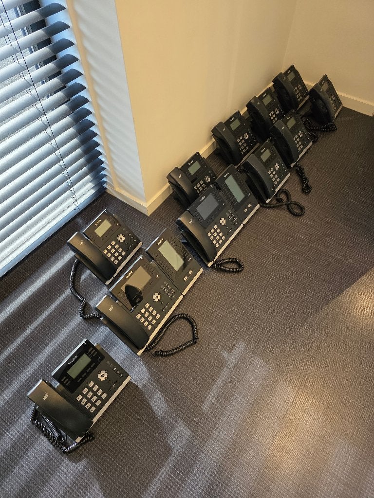 voip telefoons van Yealink, Ophalen, Gebruikt
