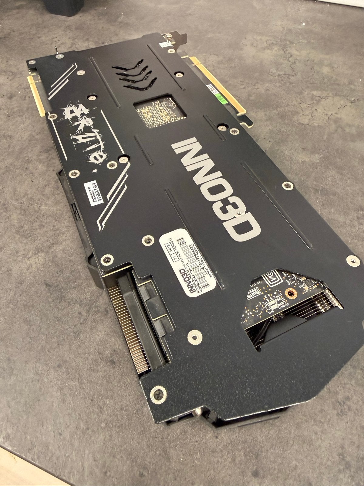 INNO3D GeForce RTX 2070 Videokaart, PCI-Express 3, Gebruikt, HDMI, GDDR6