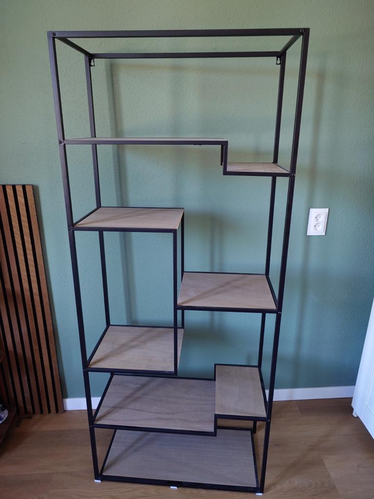 Moderne open kast met speelse indeling - 171x72x32 cm, Ophalen