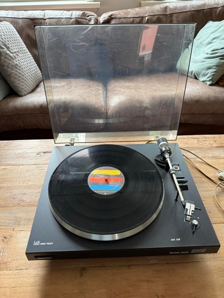 Aristona Hifi electronic control 5685 (Platenspeler), Automatisch, Zo goed als nieuw, Platenspeler, Ophalen