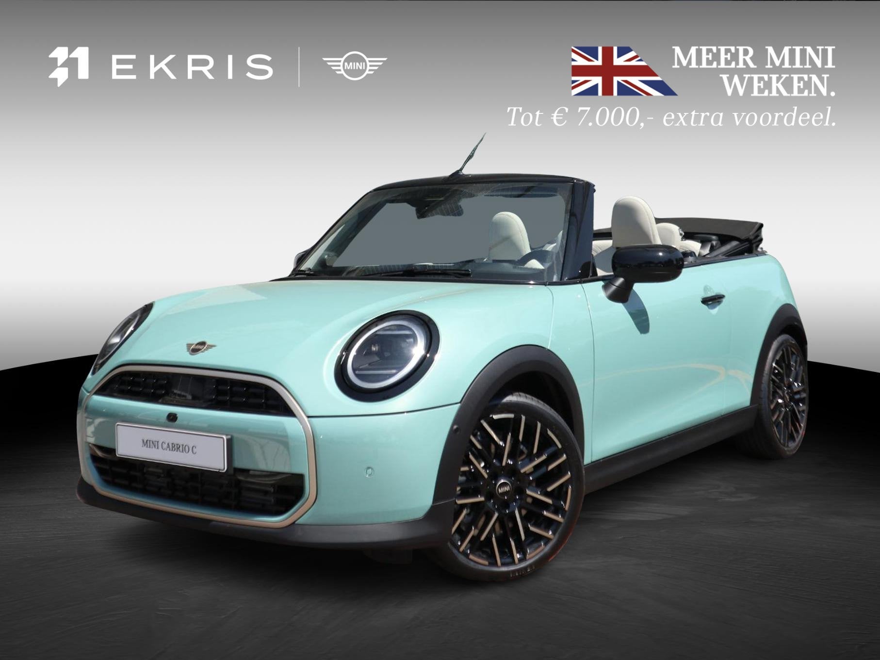 MINI Cabrio 1.5 Cooper C Favoured Trim | Pakket XL, 1998 cc, 15 km/l, Cabriolet, 4 stoelen