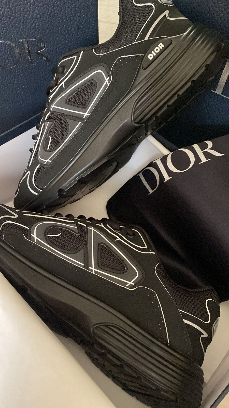 Dior (B30) Sneakers, Zwart, Nieuw, Ophalen of Verzenden, Sneakers of Gympen