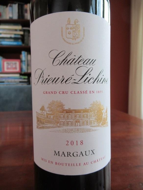 Chateau Prieure Lichine 2018 Margaux 94JA, Ophalen of Verzenden, Nieuw, Frankrijk, Rode wijn