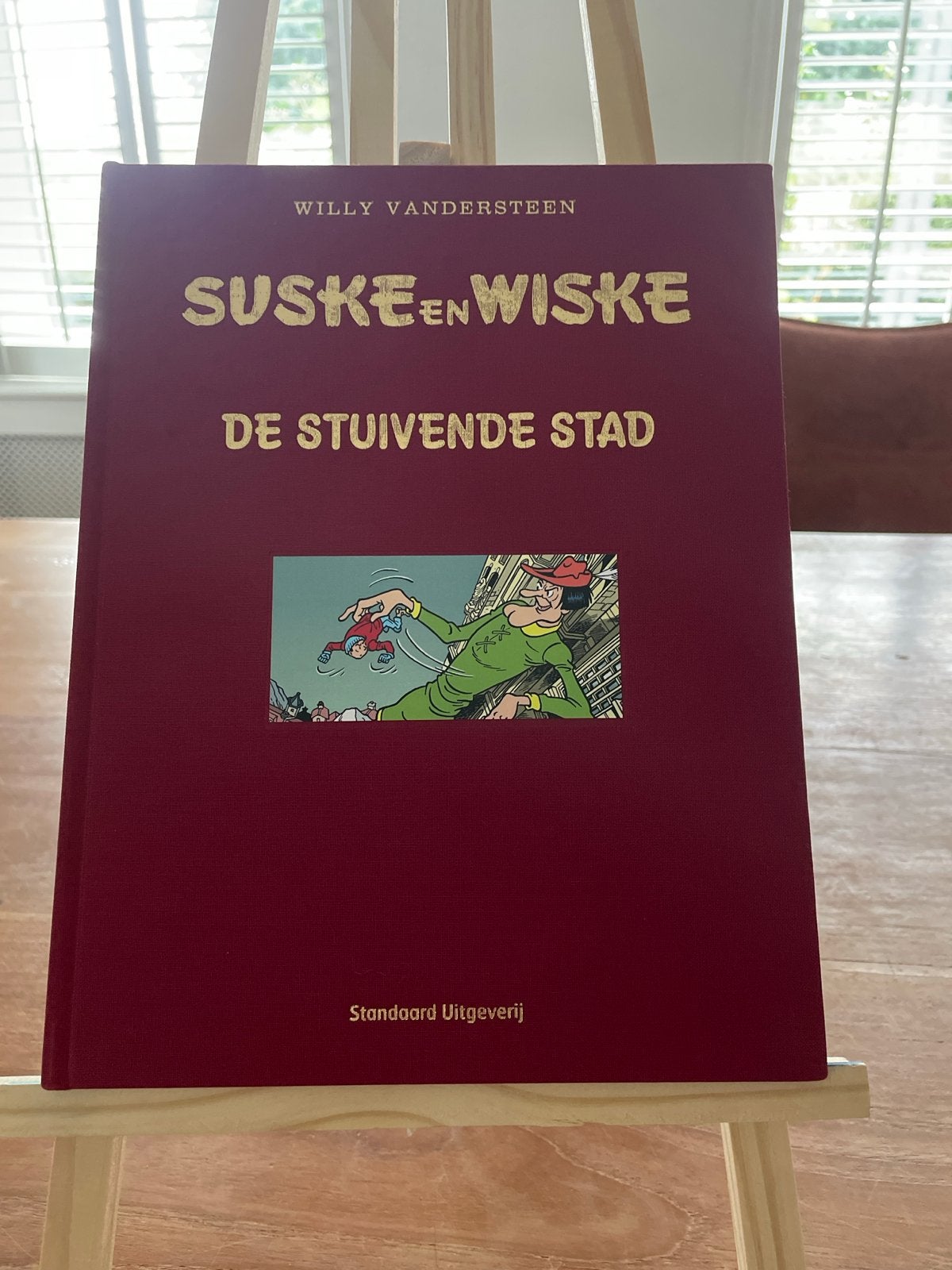 Suske en Wiske - De Stuivende Stad (Nieuw met zeefdruk), Eén stripboek, Ophalen of Verzenden, Nieuw