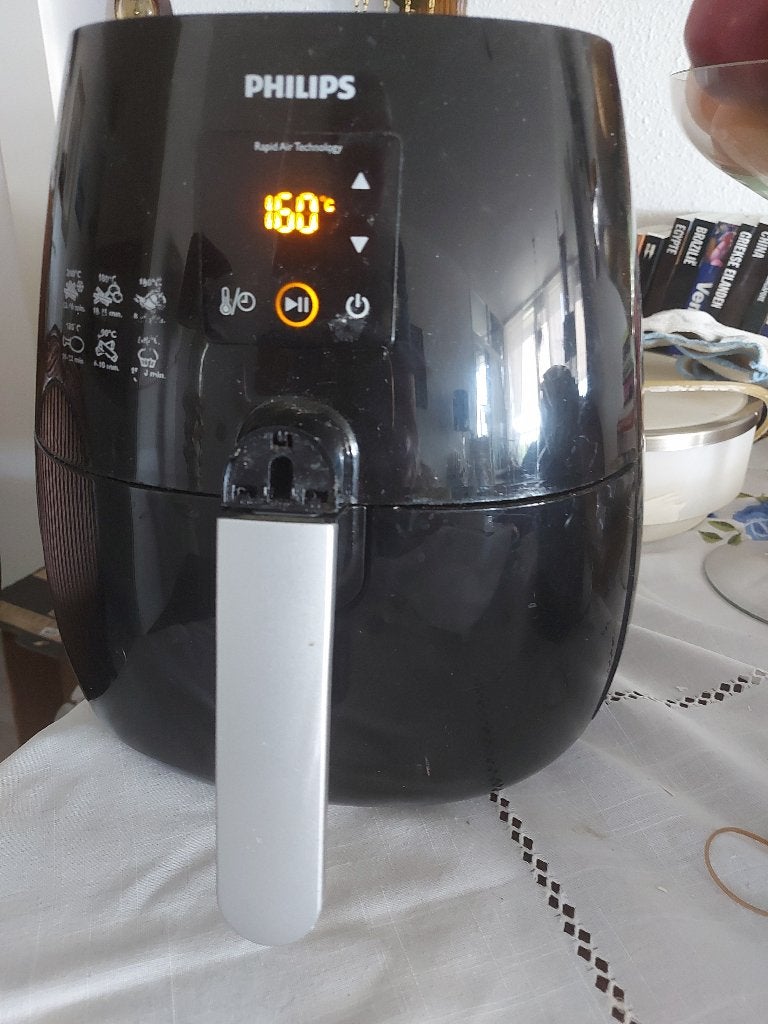 airfrayer, Ophalen of Verzenden, Zo goed als nieuw, Airfryer, 1000 t/m 1499 gram