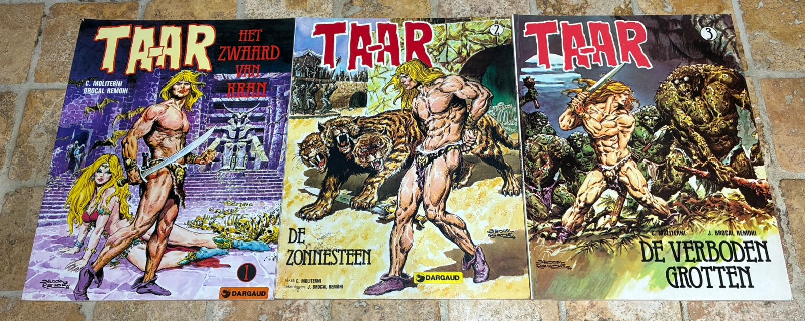 Ta-ar (Deel 1 t/m 3) - 3x Eerste Druk - Dargaud, Meerdere comics, Ophalen, Zo goed als nieuw