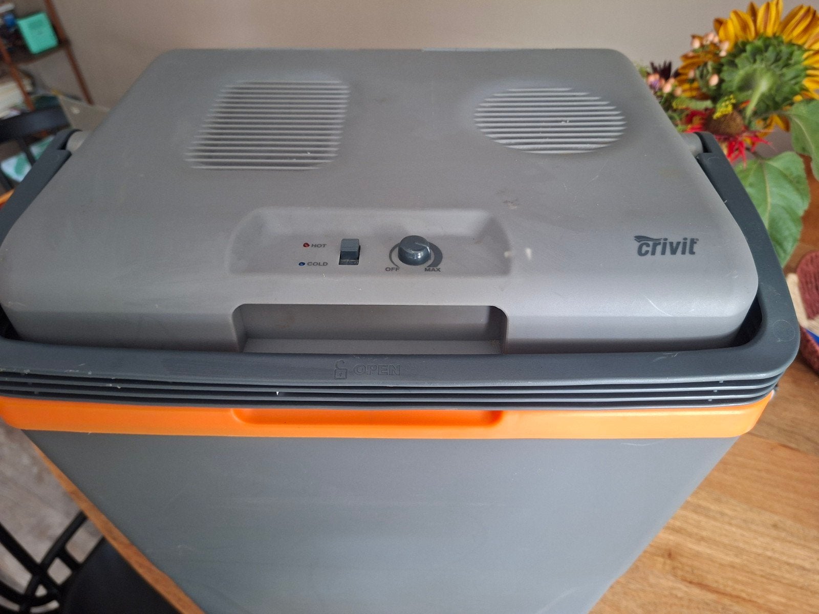 Crivit elektrische koelbox 30L, Caravans en Kamperen, Koelboxen, Ophalen, Gebruikt, Elektrisch