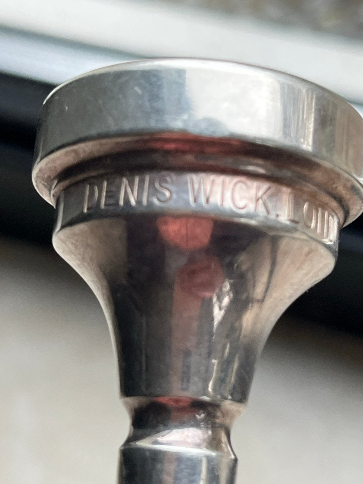Denis Wick 6BY Bariton/Trombone Mondstuk, Muziek en Instrumenten, Ophalen of Verzenden, Gebruikt, Koperblazer