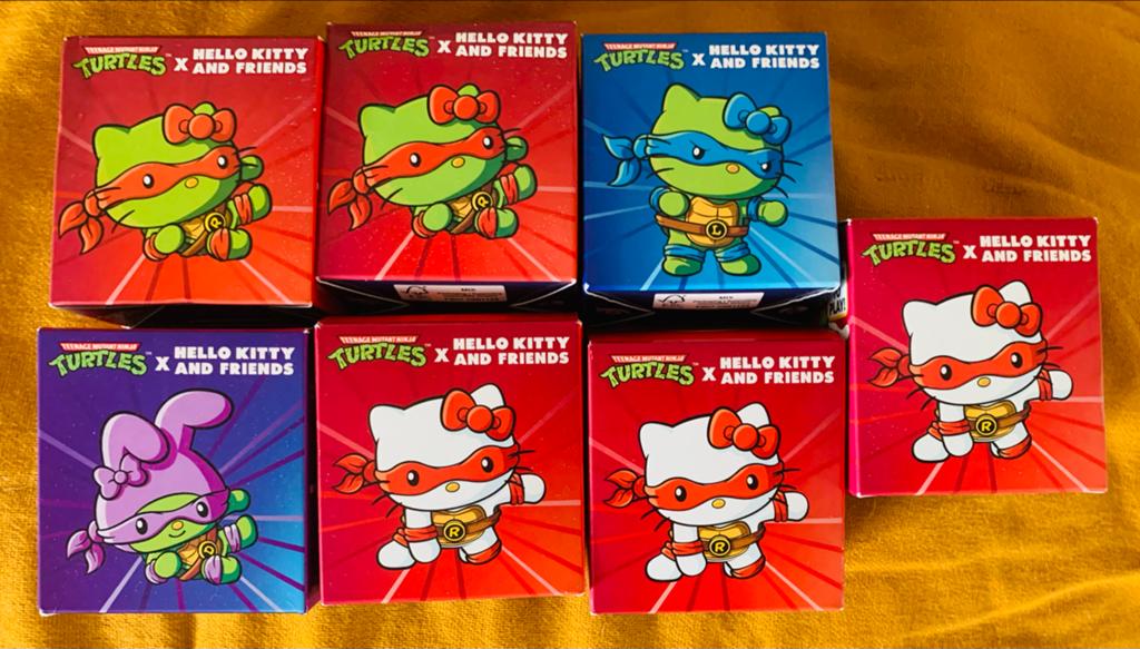 7 Hello Kitty x Turtles figuurtjes Happy Meal McDonald, Ophalen of Verzenden, Nieuw