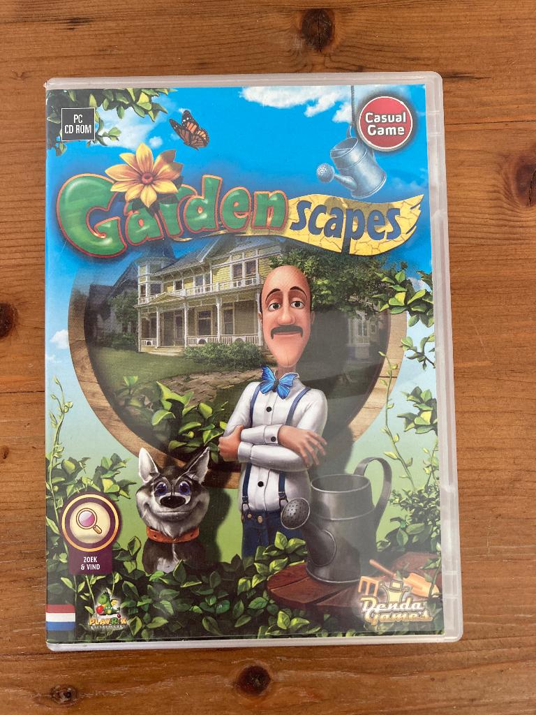 Garden Scapes PC game CD-ROM – NL (Windows XP / Vista), Puzzel en Educatief, 1 speler, Ophalen of Verzenden, Zo goed als nieuw