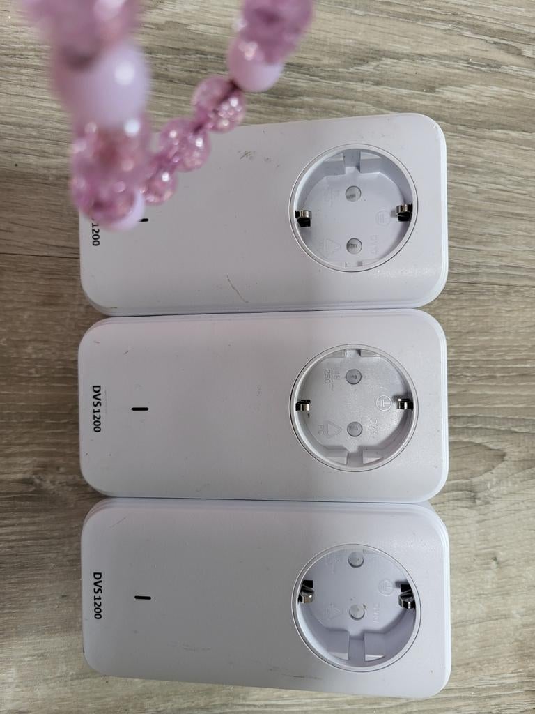 Devolo DVS 1200 Powerline Adapters (3 stuks), Computers en Software, Powerlines, Ophalen of Verzenden, Gebruikt, Devolo