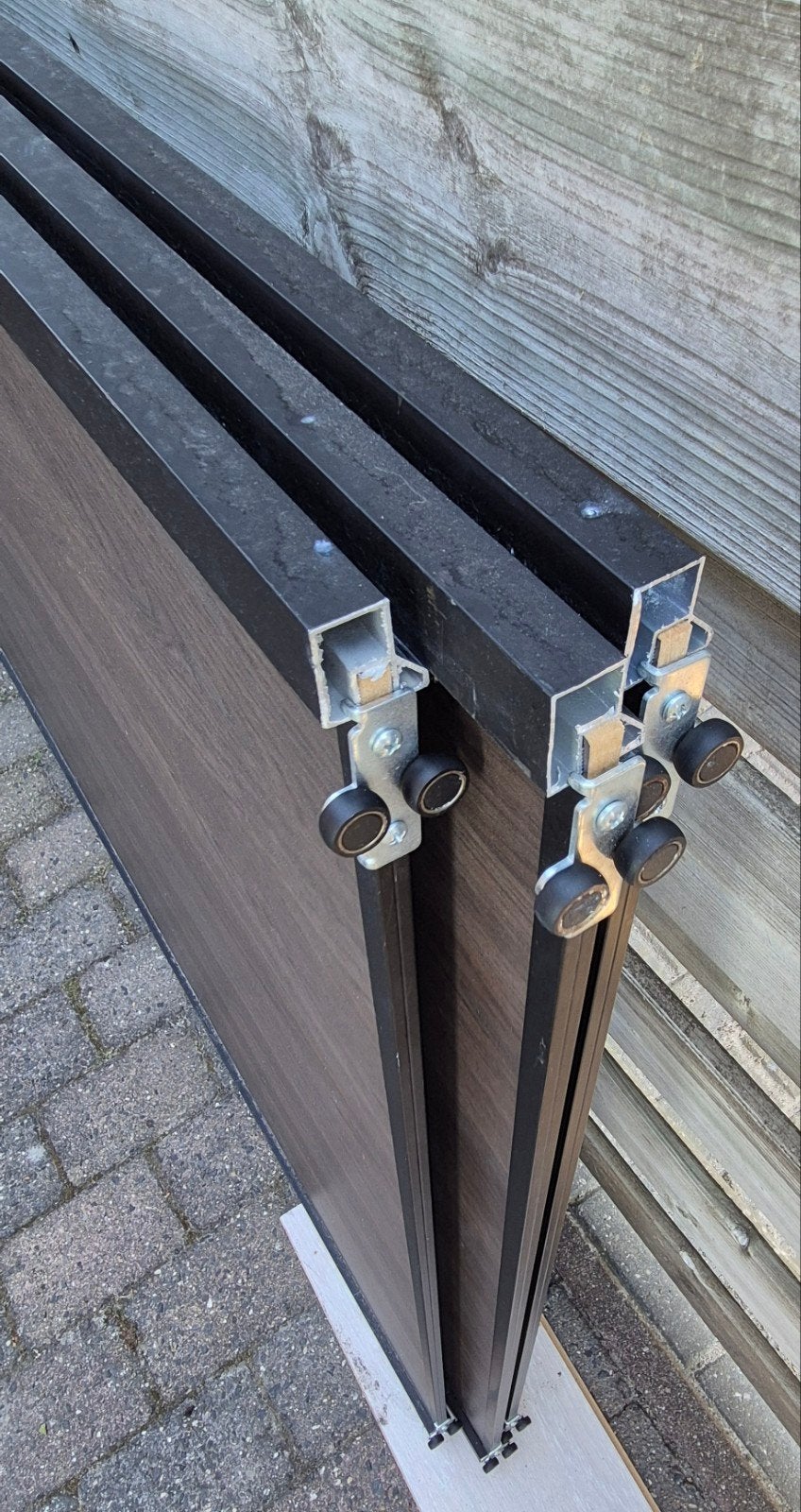 Schuifdeuren 3 stuks +- 246 x 104 cm, Ophalen, Gebruikt, Onbekend@gmail.com, Onbekend