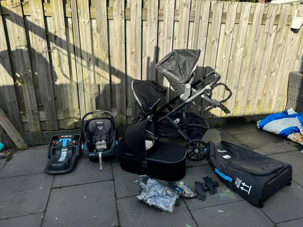 Uppababy kinderwagen met autostoeltje, Ophalen, Zo goed als nieuw, Overige merken, Met autostoeltje