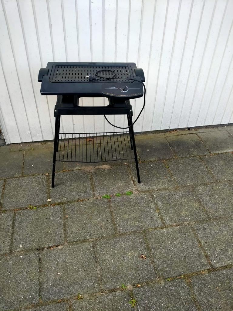 Tefal Barbecue Grill Contact - Elektrische BBQ, Ophalen of Verzenden, Gebruikt, Tefal