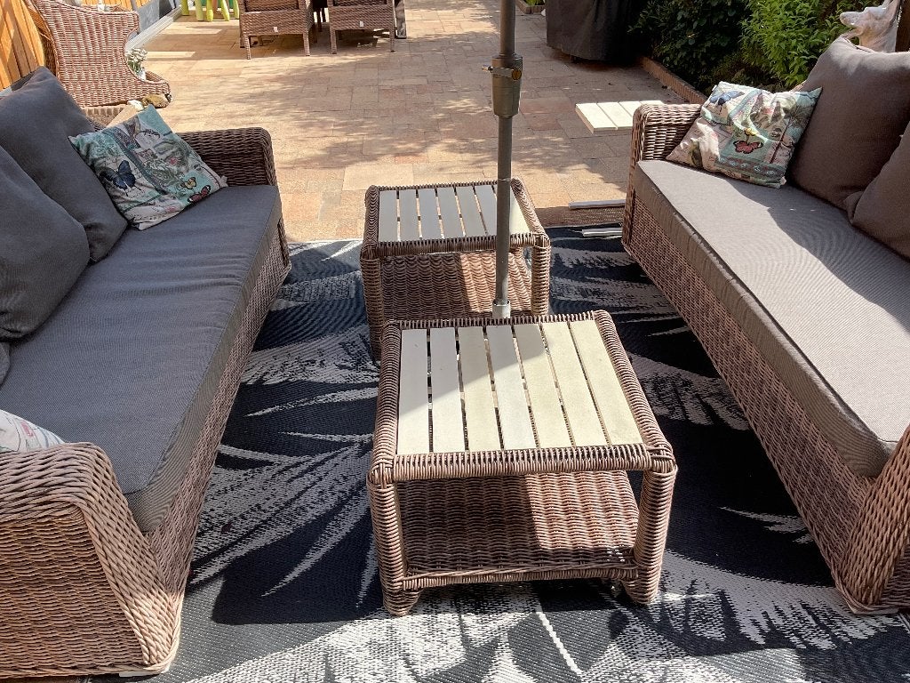 Tuinmeubelen, Ophalen, Gebruikt, Meer dan 8 zitplaatsen, Loungeset