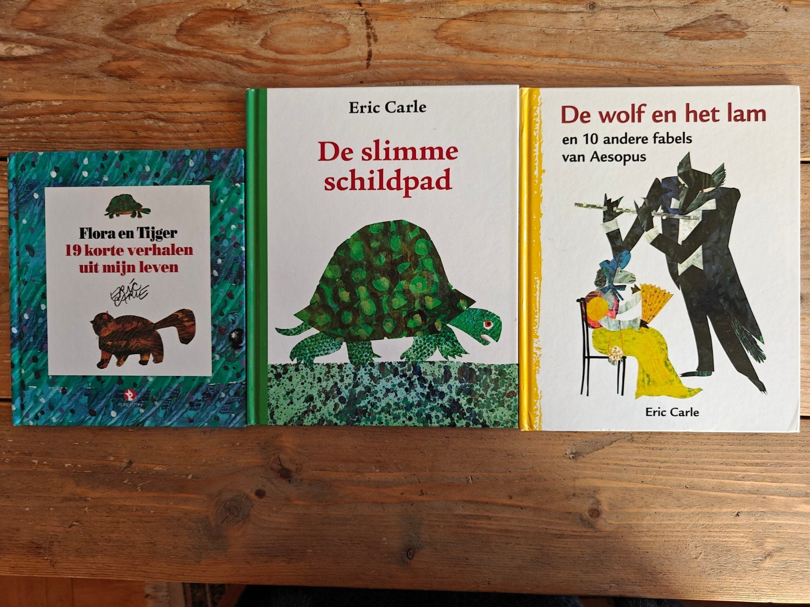 3 prentenboeken van Eric Carle., Ophalen of Verzenden, Zo goed als nieuw