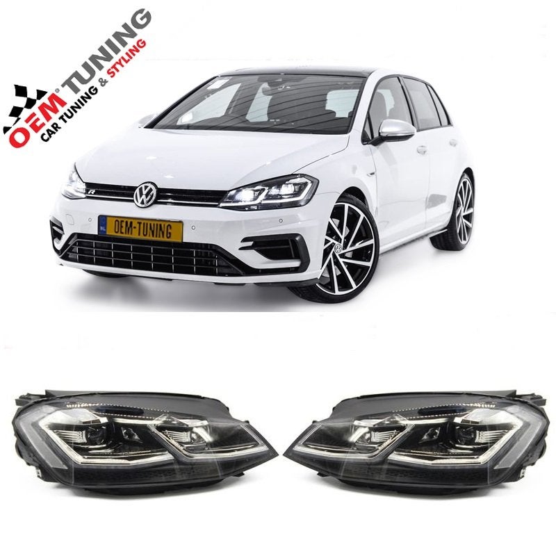Golf 7.5 LED Koplampen R/GTI/GTD Look 2017‑2020, Ophalen of Verzenden