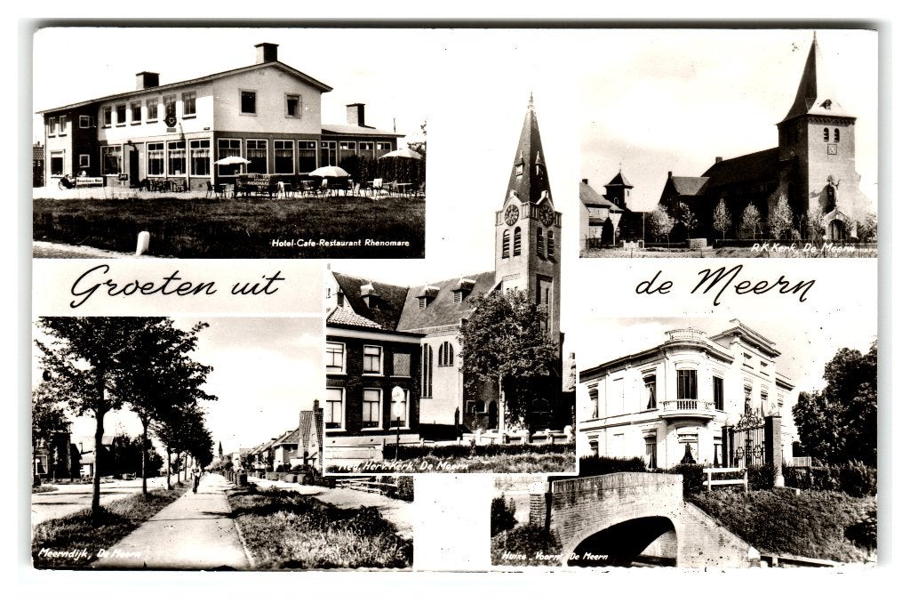 de Meern, Groeten uit de Meern, Ophalen of Verzenden, 1960 tot 1980, Gelopen, Utrecht