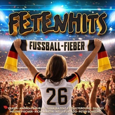 Fetenhits Fußball Fieber - 2 CDs, Verzenden, Nieuw in verpakking, Pop