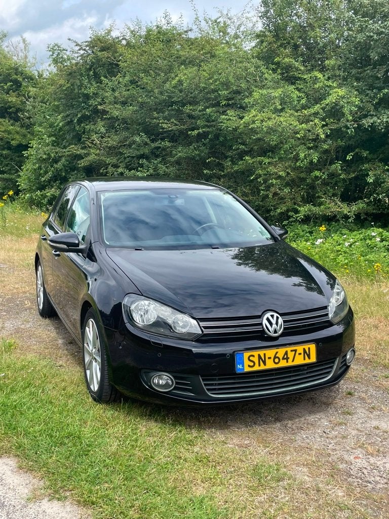 Volkswagen Golf 1.4 TSI 90KW DSG 2009 Zwart, Auto's, Volkswagen, 4 cilinders, Parkeersensor, 650 kg, 1216 kg