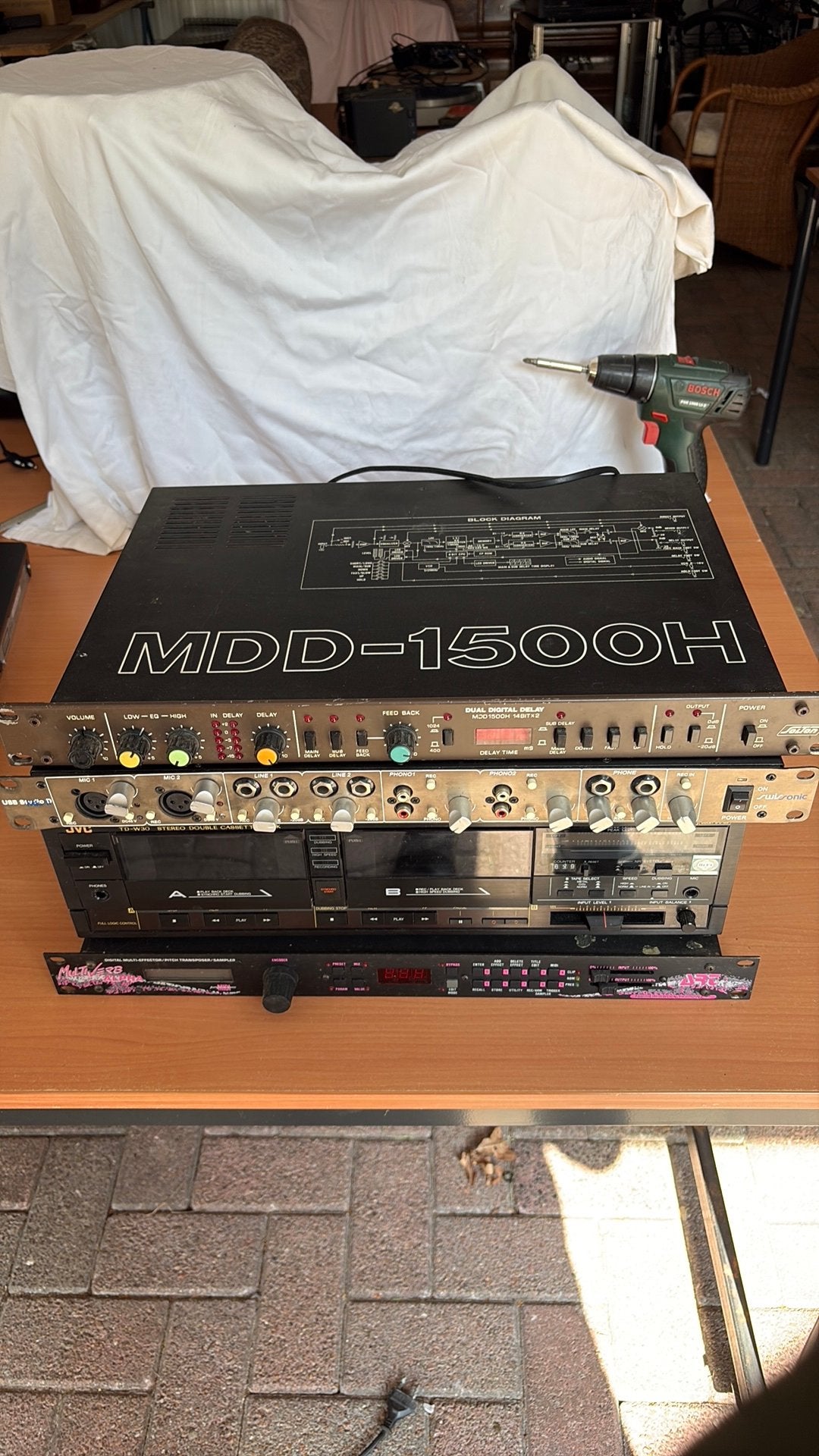 Swissonic Solton jvc miltiverb alpha, Ophalen of Verzenden, Zo goed als nieuw