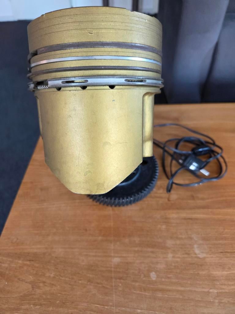 Mancave  lamp, Ophalen, Gebruikt, Metaal, Minder dan 50 cm