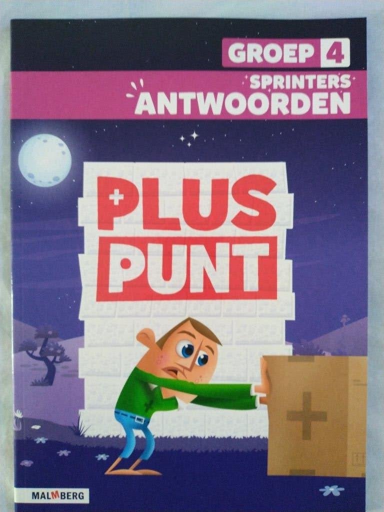 Pluspunt - Groep 4 - Sprinters antwoordenboek., Boeken, Ophalen of Verzenden, Nieuw, Overige niveaus, Overige vakken
