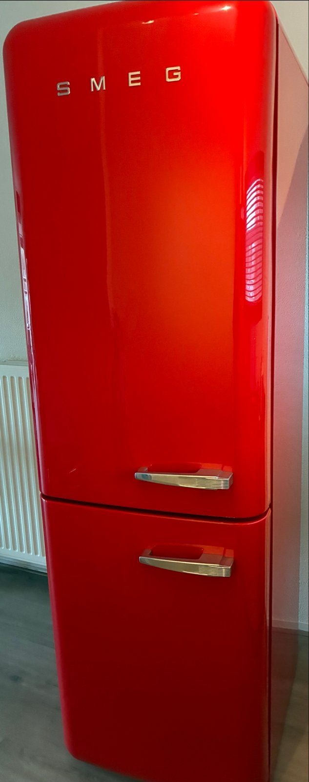 SMEG FAB32LRD5 Koelvriescombinatie - 3 jaar oud, Ophalen, Gebruikt, 200 liter of meer, 60 cm of meer