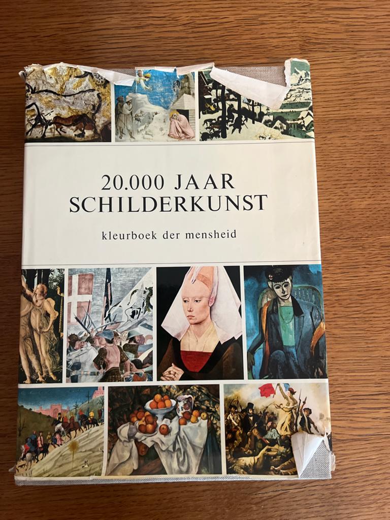 20.000 Jaar Schilderkunst - Kleurboek der Mensheid, Ophalen of Verzenden, Gelezen, Schilder- en Tekenkunst