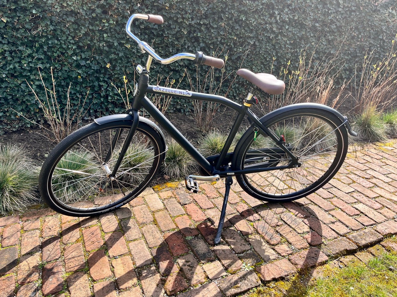 Mooie Gazelle NL stadsfiets in goede staat, Ophalen, Terugtraprem, Gebruikt, 47 tot 50 cm