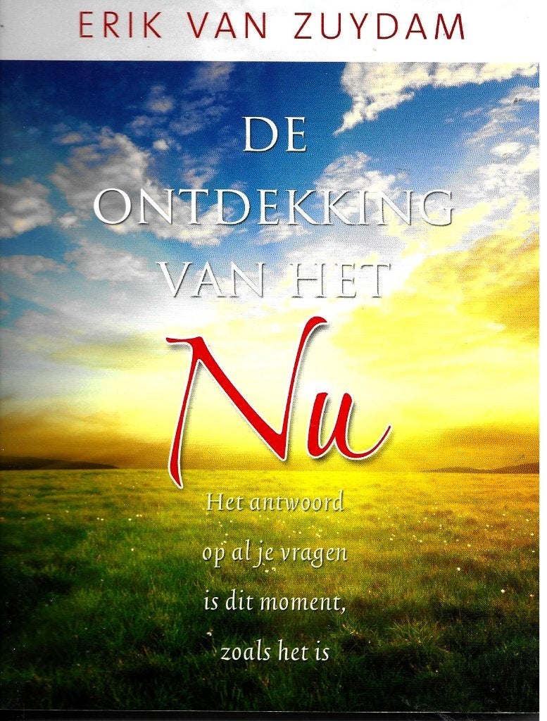 De ontdekking van het NU - Erik van Zuydam, Achtergrond en Informatie, Erik van Zuydam, Ophalen of Verzenden, Zo goed als nieuw